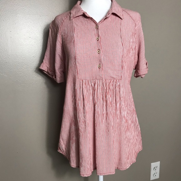 4/$20 Nine West short sleeve top - Picture 4 of 6